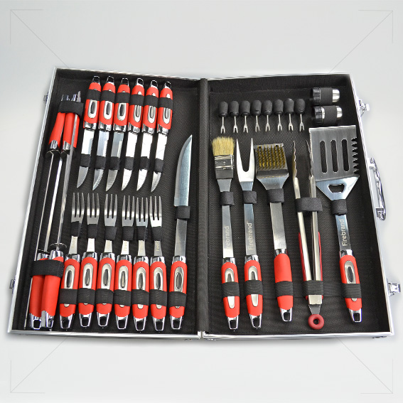 32pc bbq tool set