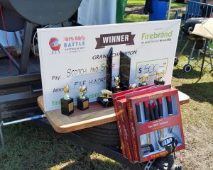 We were proud to present every winning category & grand champion team with their cash & our Stainless Steel Tool Kits - Plus they each got to go home with 2 x 3kg boxes of our classic Briquettes to try out!