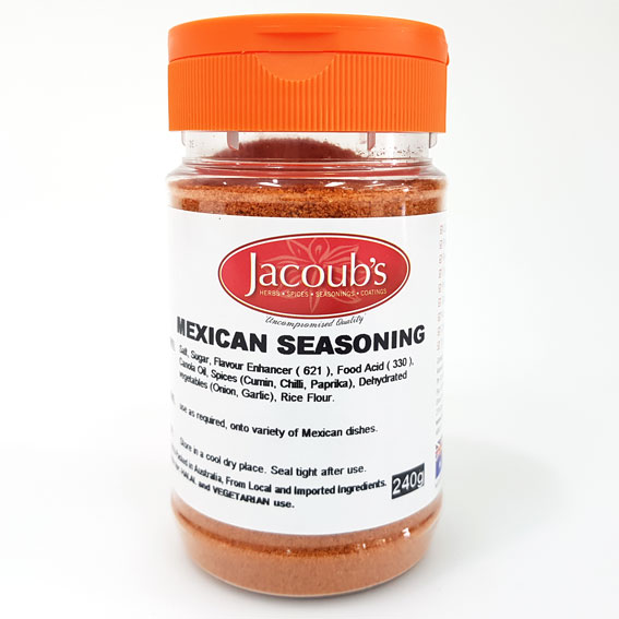 Jacoubs Mexican Seasoning 240g Firebrand® BBQ