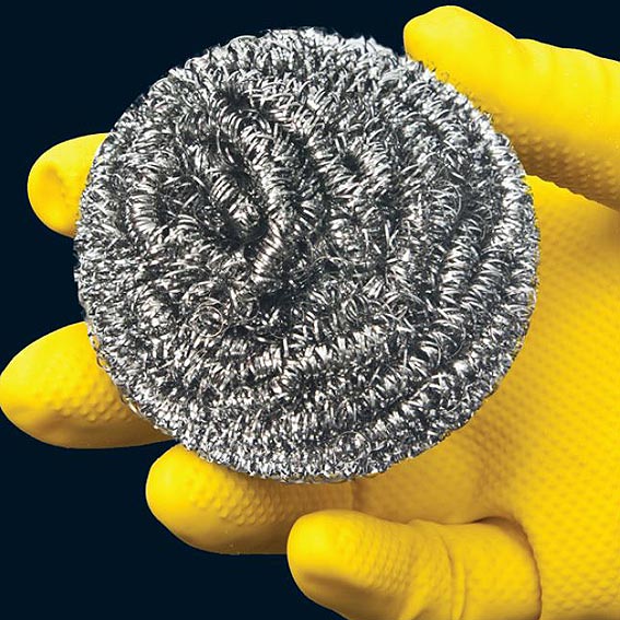 Heavy Duty Stainless Steel Scourers - 6 Pack - Firebrand® BBQ