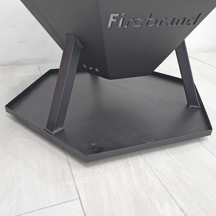 Ash Pan Firebrand Hex Pit Grill Firebrand Bbq