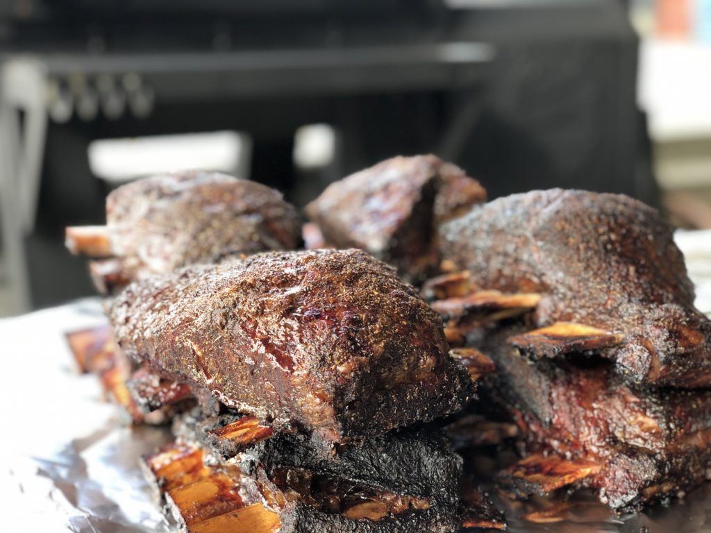  Smoked Beef Ribs on The Beast - Firebrand BBQ