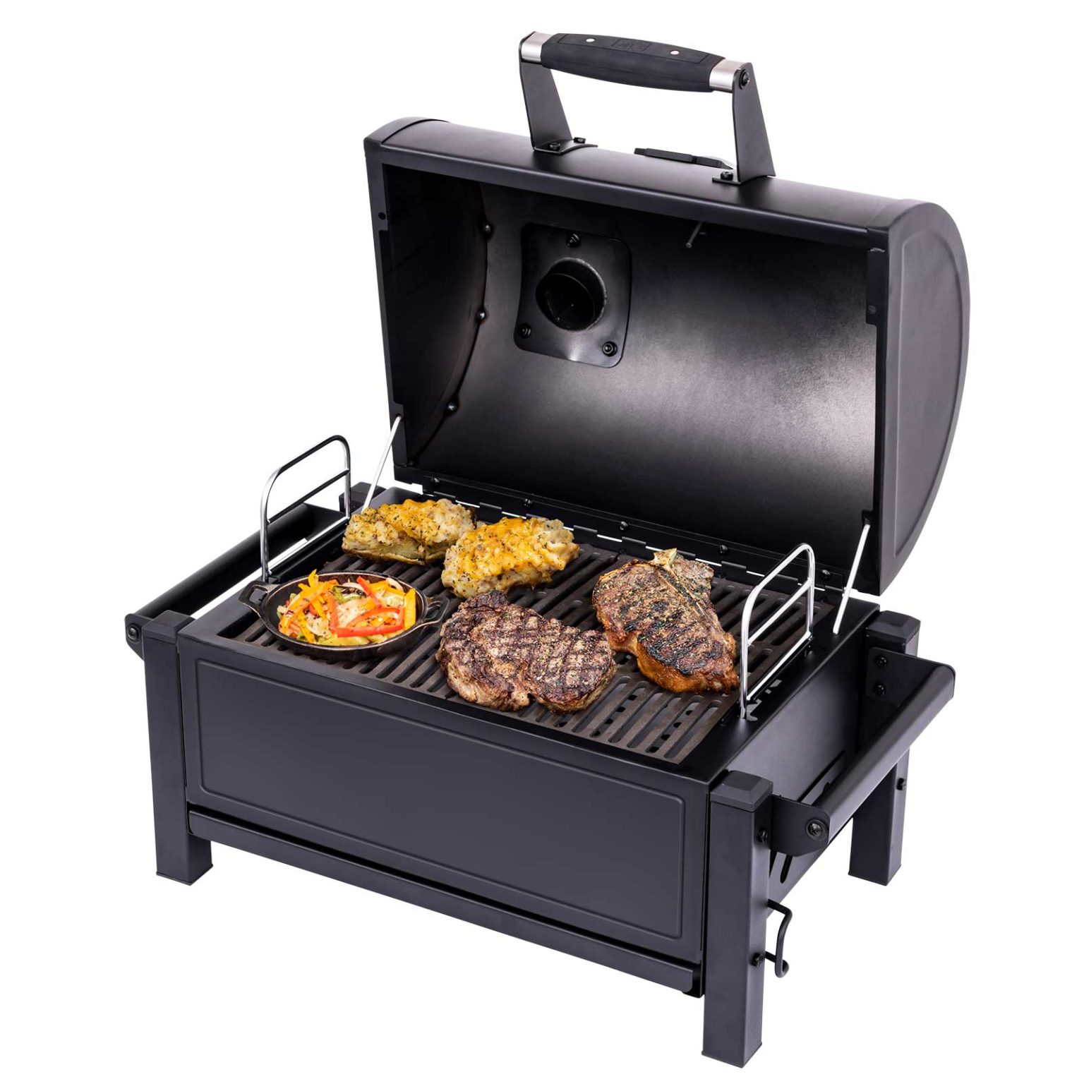 Oklahoma Joe's Tabletop Rambler Charcoal Grill Firebrand® BBQ