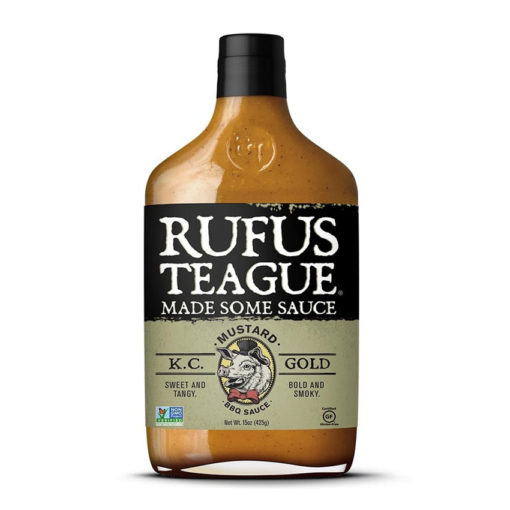 RUFUS TEAGUES KC Gold Mustard BBQ Sauce 454g