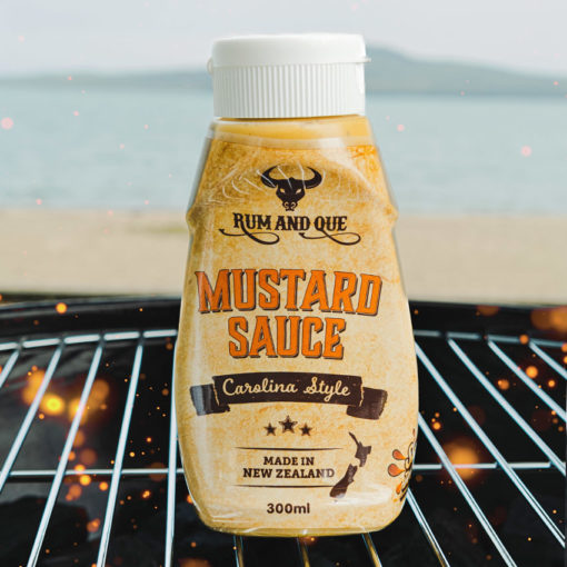 RUM AND QUE Mustard Sauce Carolina Style 300g